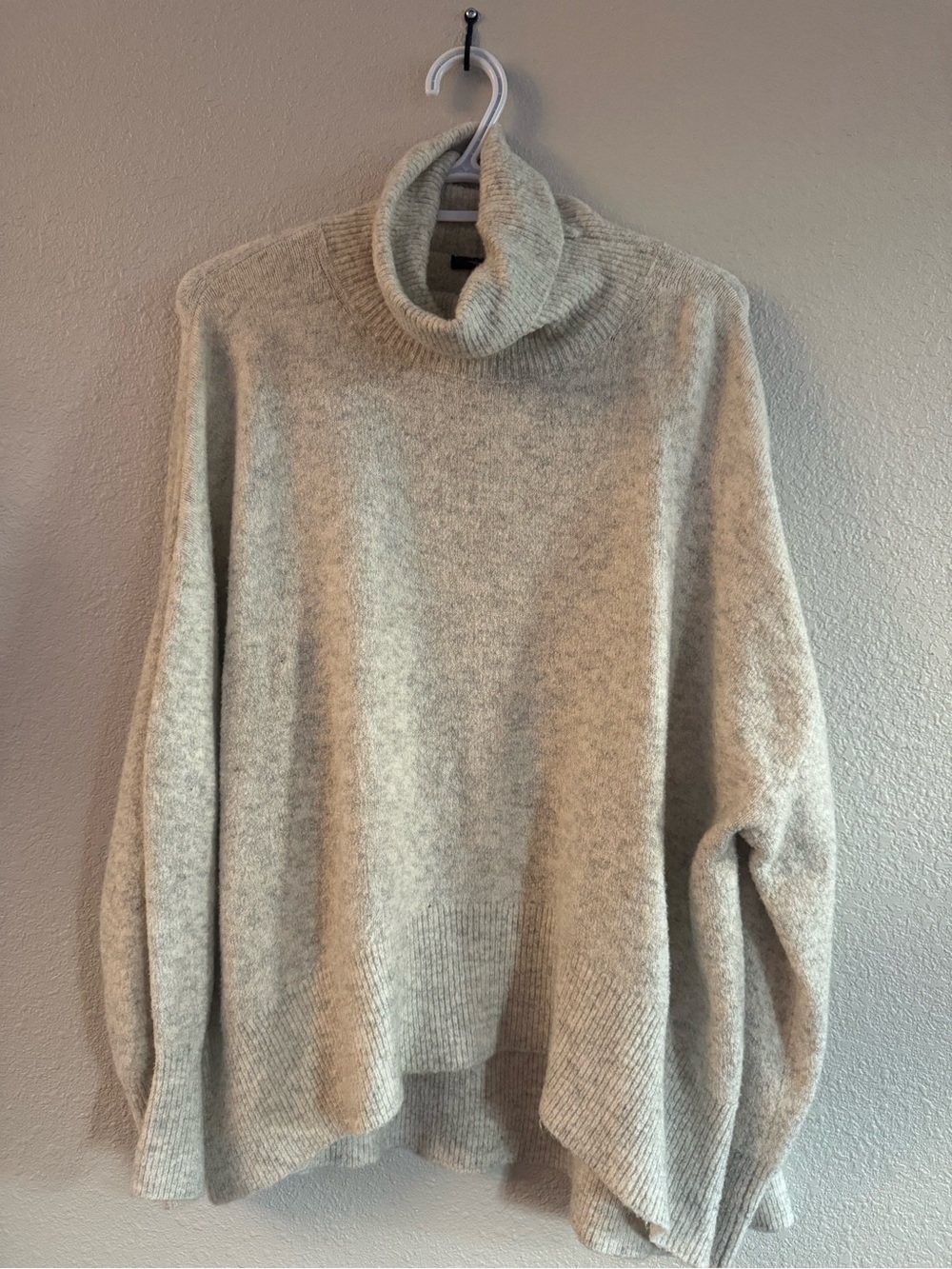 French Connection Cream Turtleneck Sweater